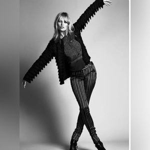 Very Rare Kate Moss Fringe Jacket